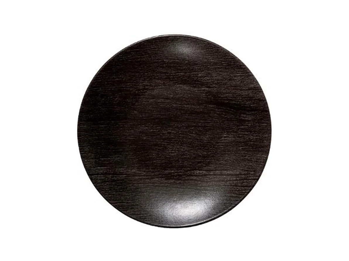Lot de 6 Assiettes à Dessert "Vie Sauvage" 20cm Noir