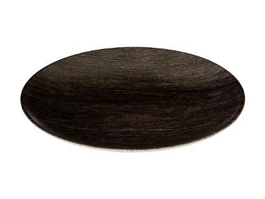 Lot de 6 Assiettes à Dessert "Vie Sauvage" 20cm Noir