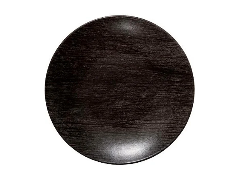 Lot de 6 Assiettes à Dessert "Vie Sauvage" 20cm Noir