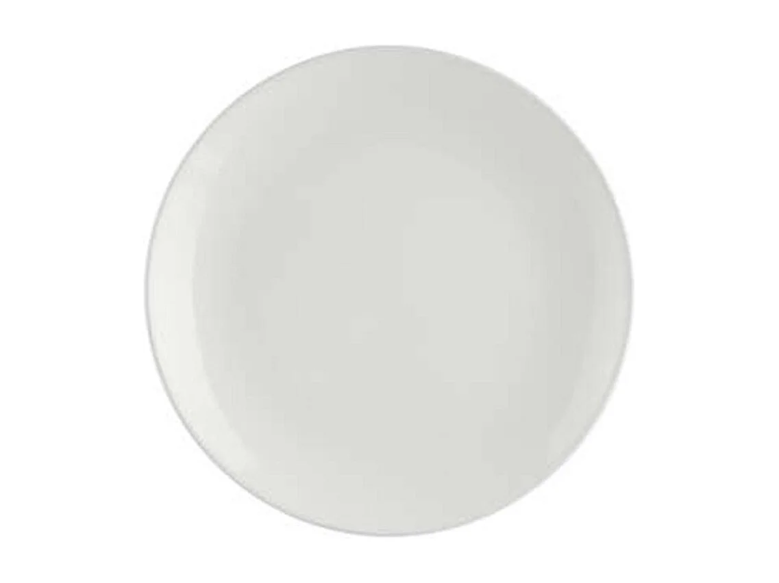 Lot de 6 Assiettes à Dessert "Colorama" 20cm Blanc