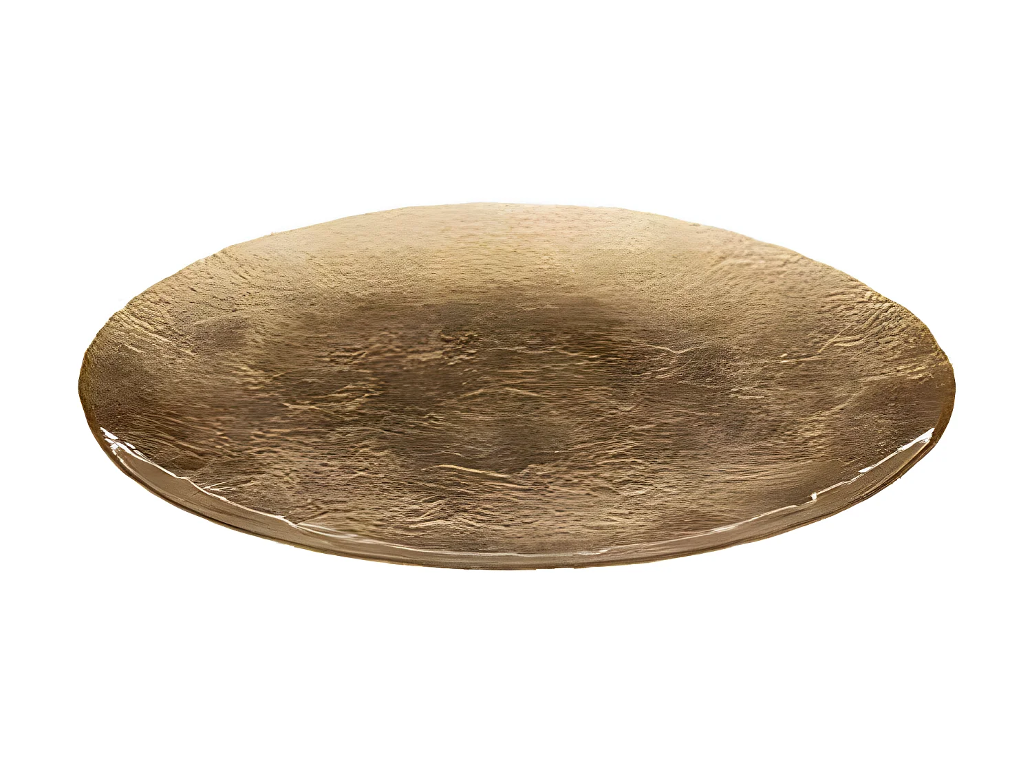 Lot de 6 Assiettes de Présentation "Athena" 33cm Or