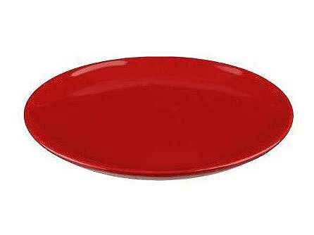 Lot de 6 Assiettes à Dessert "Colorama" 20cm Rouge