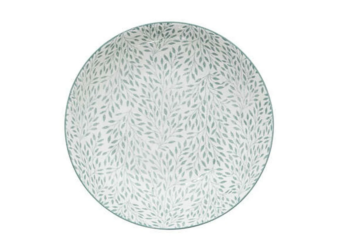 Lot de 6 Assiettes Creuses "Jasmin" 20cm Bleu