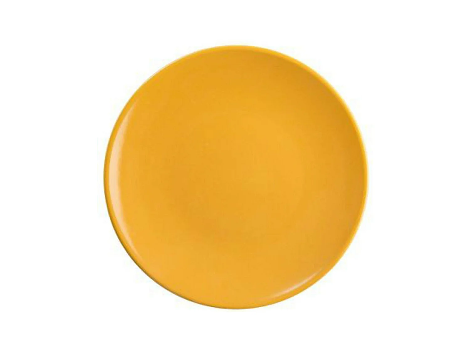Lot de 6 Assiettes à Dessert "Colorama" 20cm Jaune