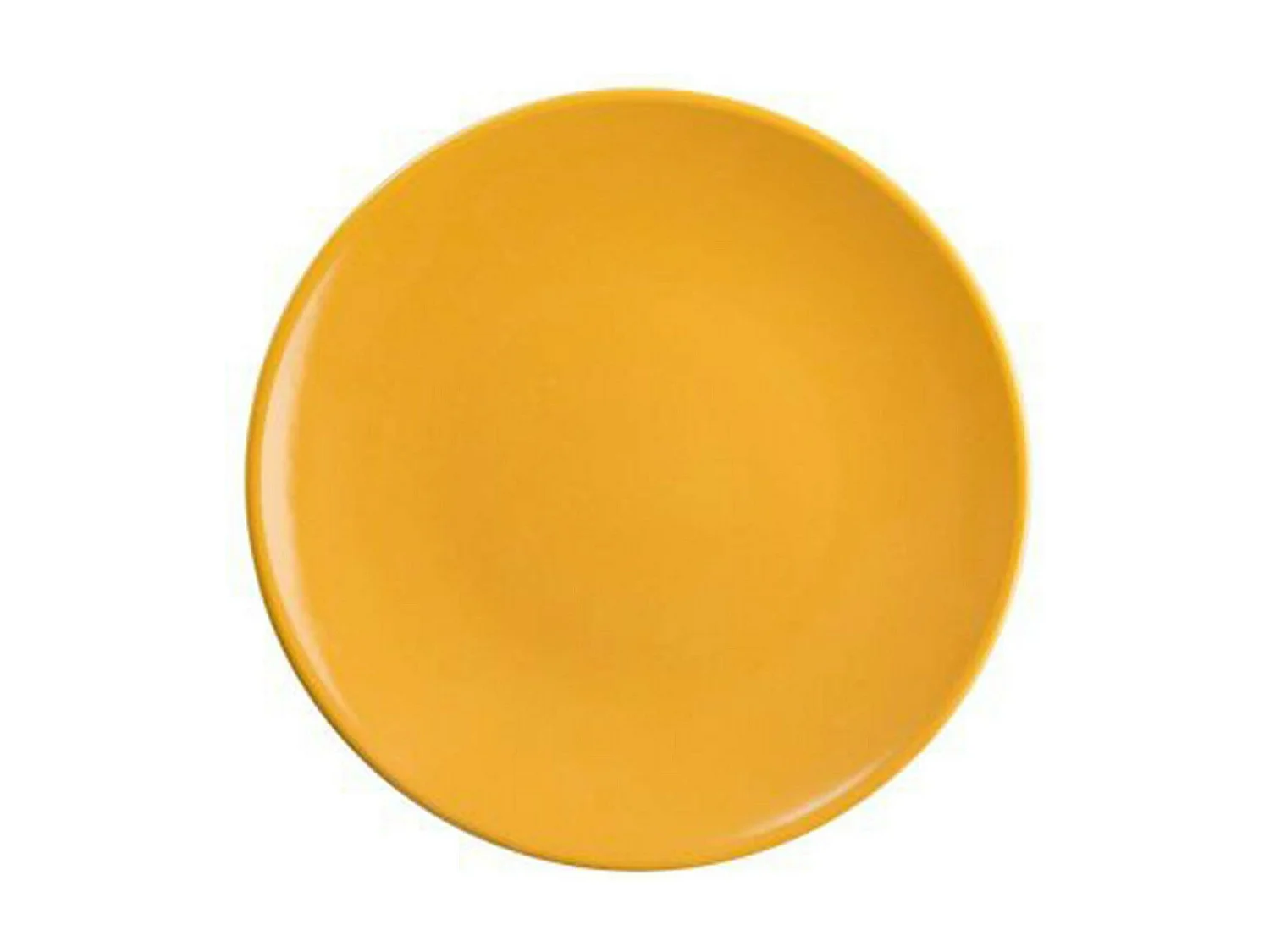 Lot de 6 Assiettes à Dessert "Colorama" 20cm Jaune