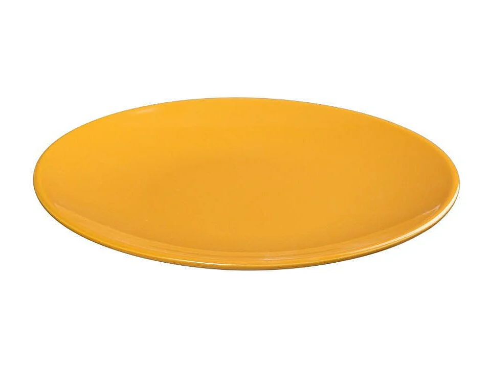 Lot de 6 Assiettes à Dessert "Colorama" 20cm Jaune