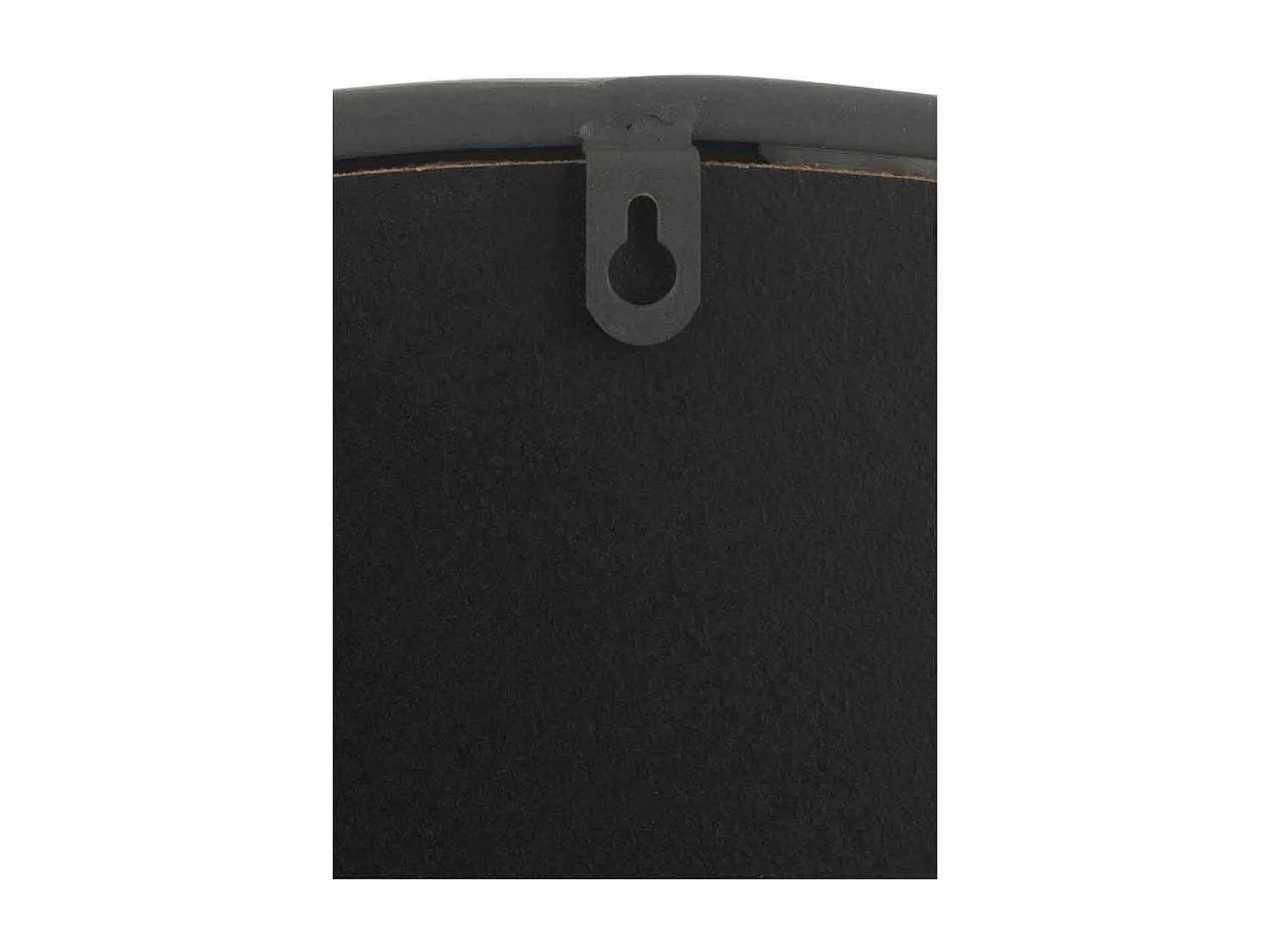 Miroir Mural Design "Matazo" 80cm Noir Mat