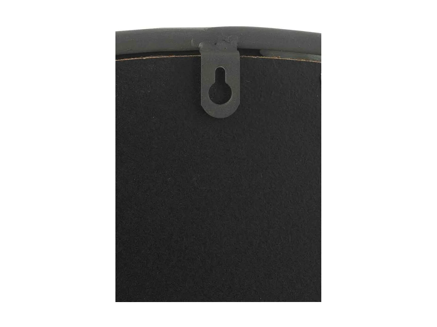 Miroir Mural Design "Matazo" 50cm Noir Mat