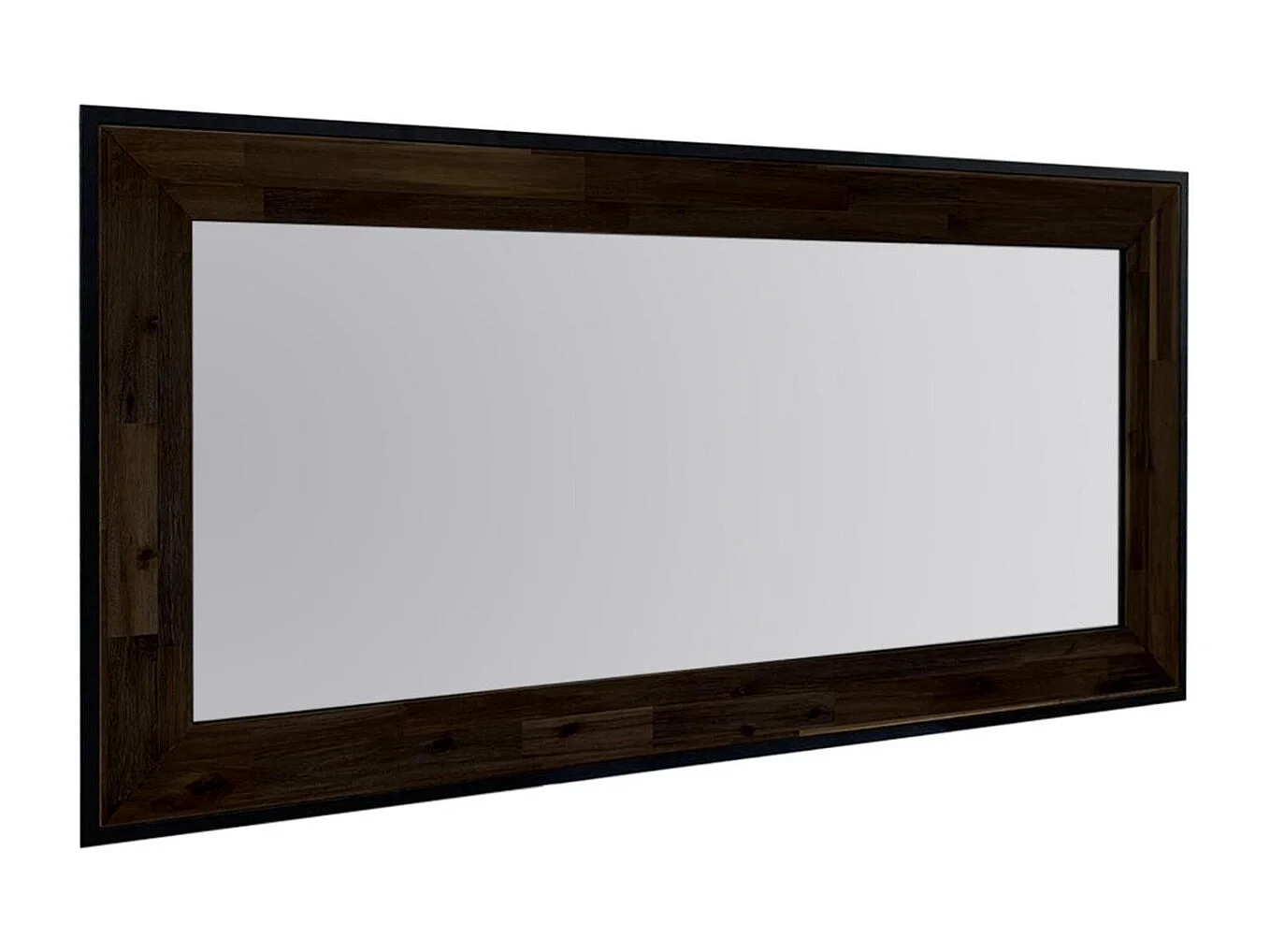 Miroir Mural Design "Zaroa" 160cm Noir