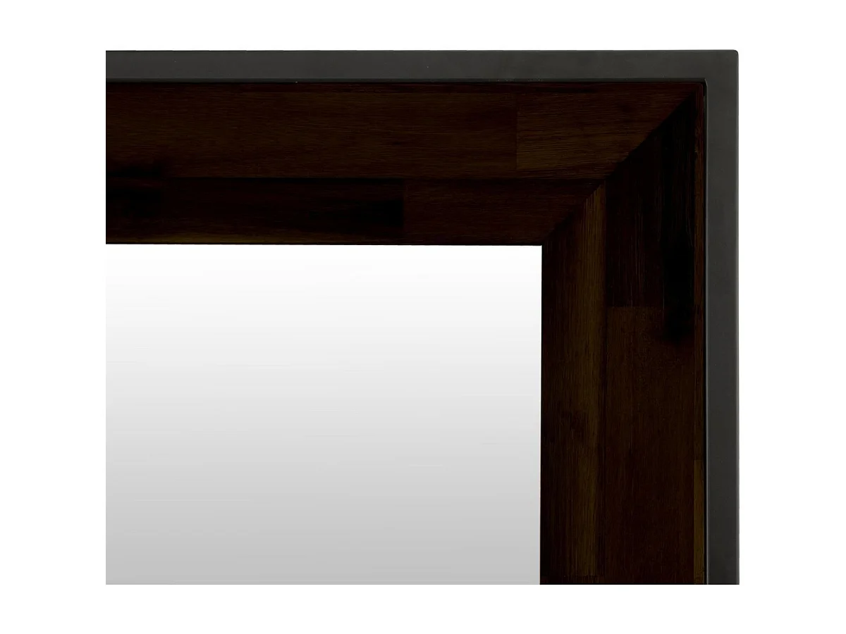 Miroir Mural Design "Zaroa" 160cm Noir