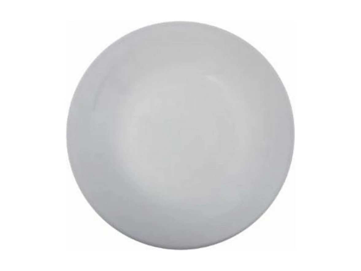 Lot de 6 Assiettes Creuses "Jeanne" 20cm Blanc
