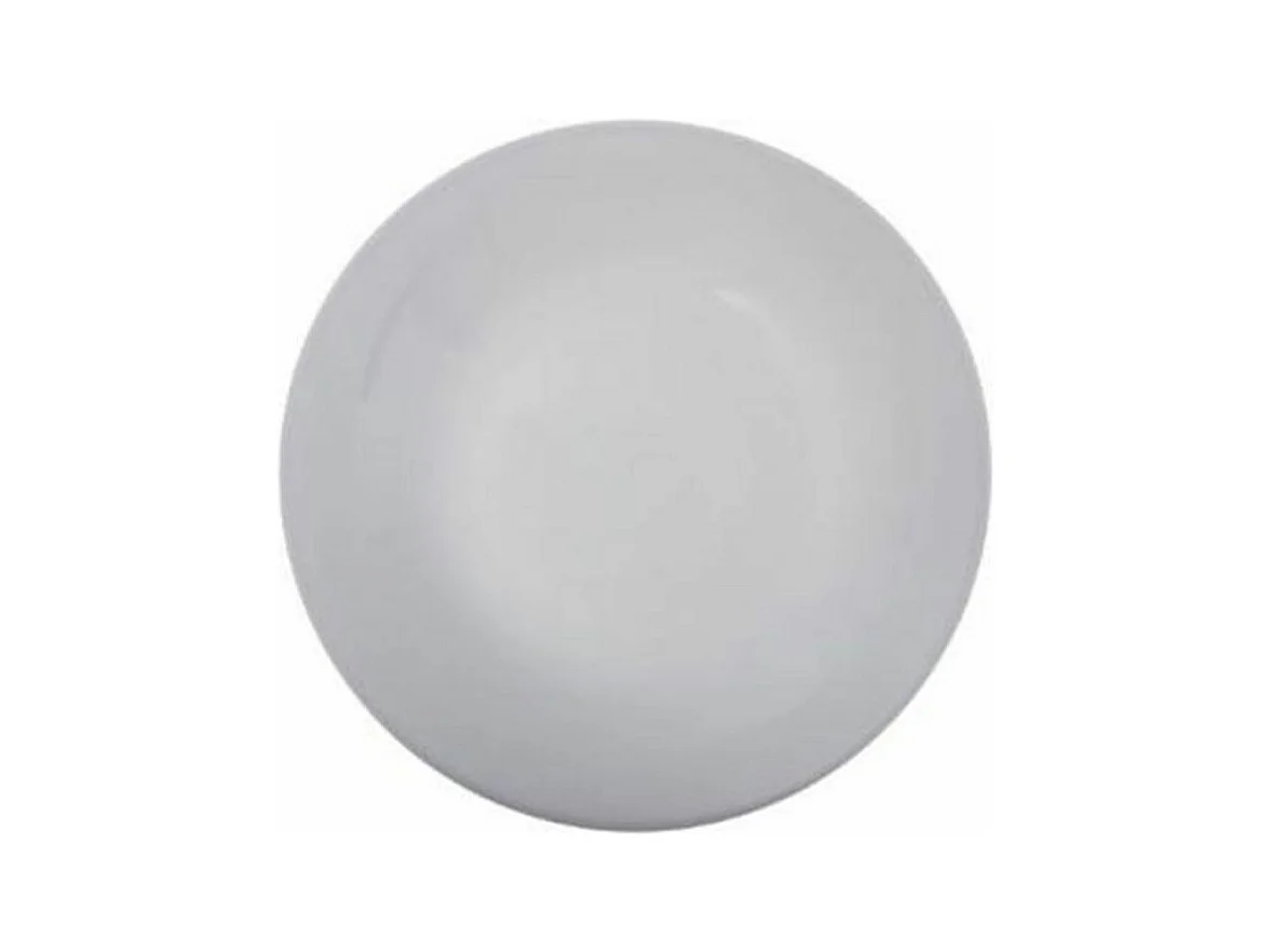 Lot de 6 Assiettes Creuses "Jeanne" 20cm Blanc