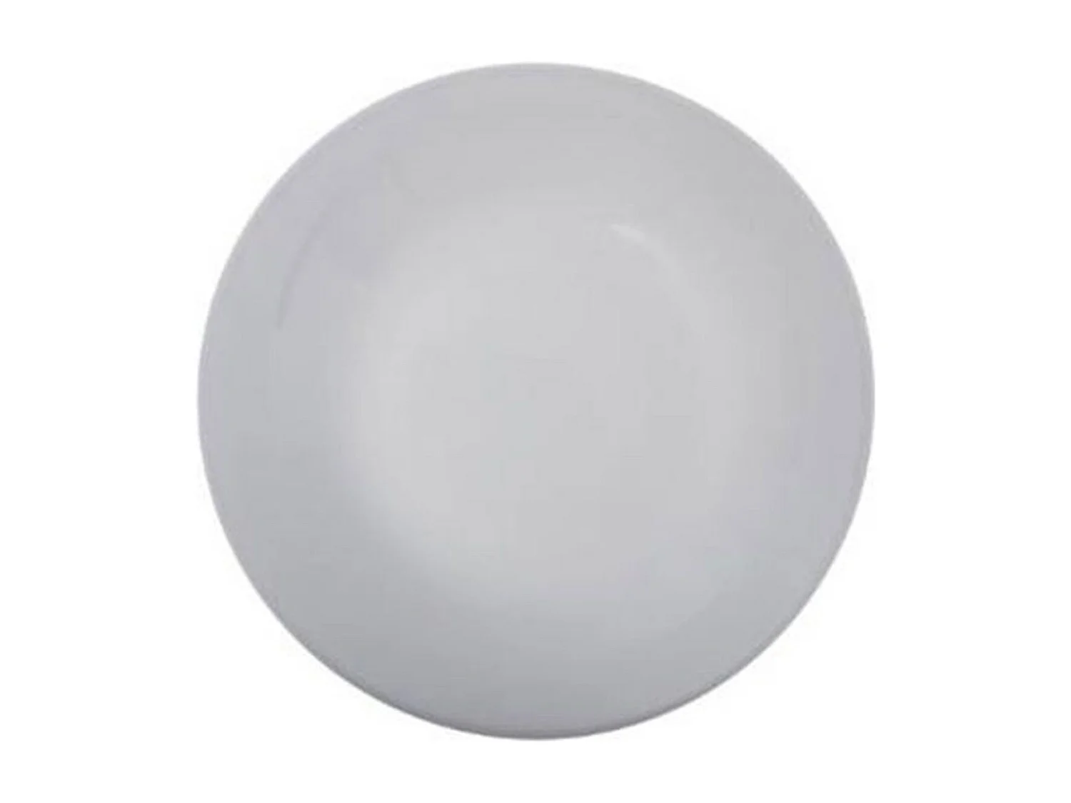 Lot de 6 Assiettes Creuses "Jeanne" 20cm Blanc