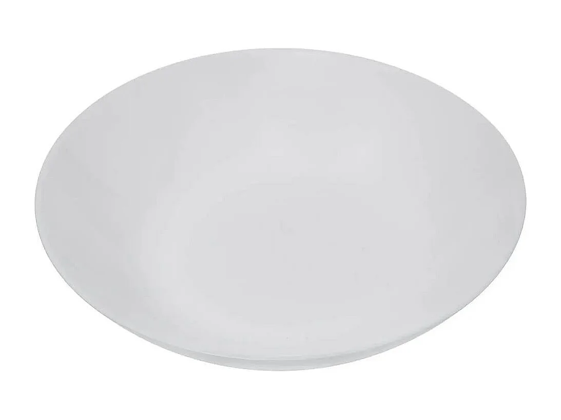 Lot de 6 Assiettes Creuses "Jeanne" 20cm Blanc