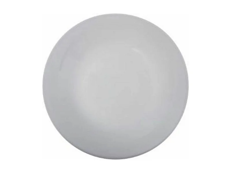 Lot de 6 Assiettes Creuses "Jeanne" 20cm Blanc