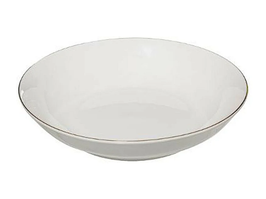 Lot de 6 Assiettes Creuses "Petit Salon" 20cm Blanc