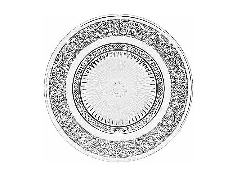 Lot de 6 Assiettes à Dessert "Renaissance" 20cm Transparent