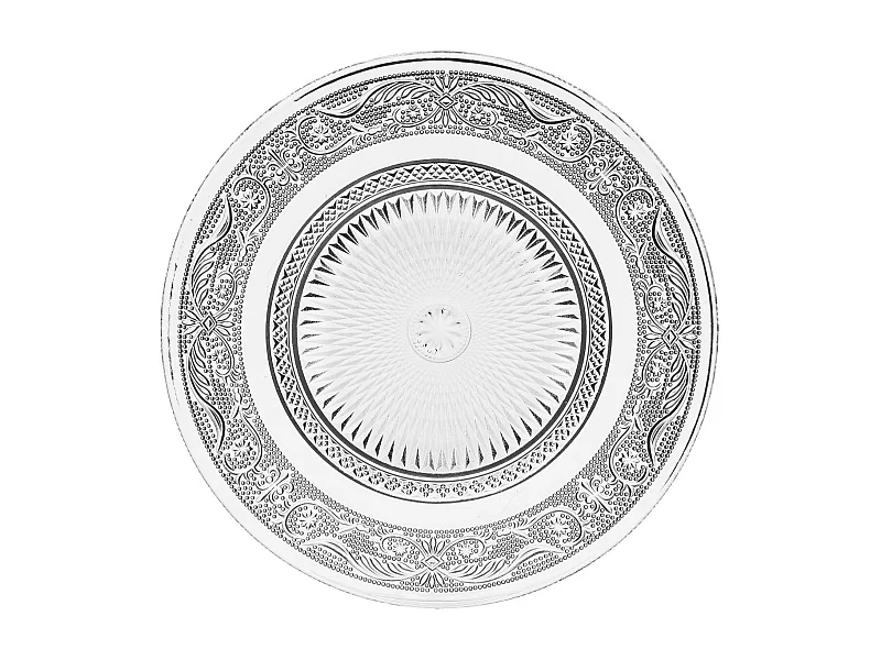 Lot de 6 Assiettes à Dessert "Renaissance" 20cm Transparent