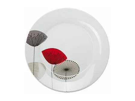 Lot de 6 Assiettes à Dessert "Osara" 20cm Blanc