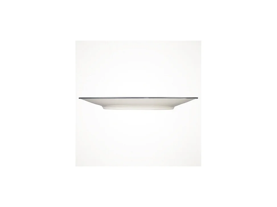 Lot de 6 Assiettes Plates "Atelier" 27cm Gris