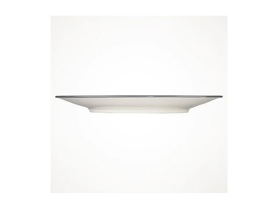 Lot de 6 Assiettes Plates "Atelier" 27cm Gris