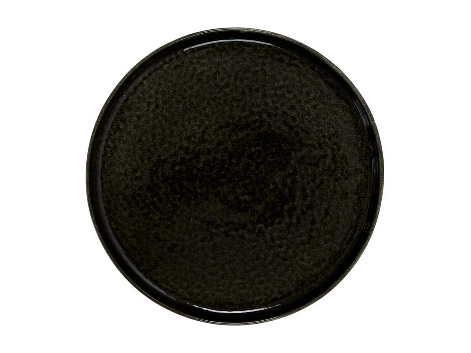 Lot de 6 Assiettes à Dessert "Gancia" 20cm Noir