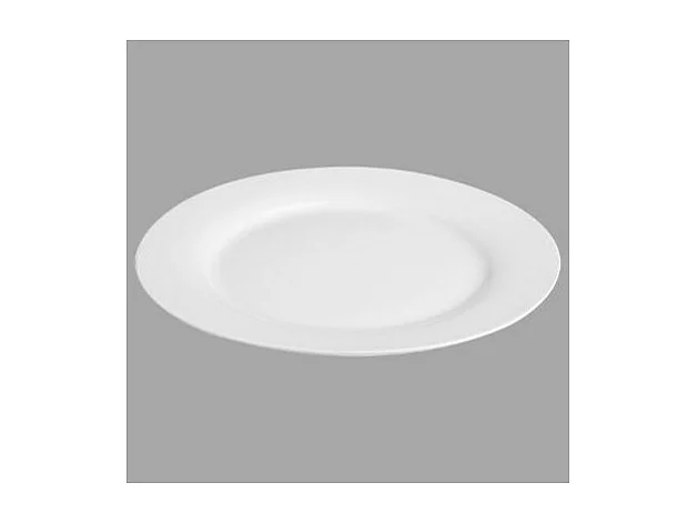 Lot de 6 Assiettes à Dessert "Ronde" 20cm Blanc