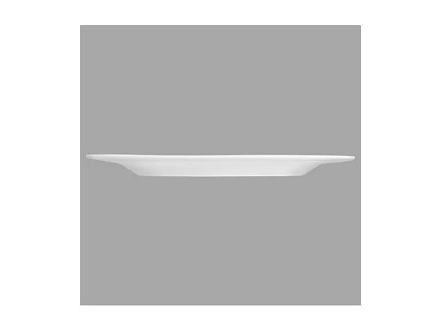 Lot de 6 Assiettes à Dessert "Ronde" 20cm Blanc