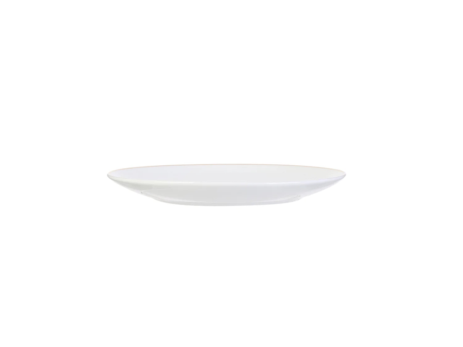 Assiette Lisere Dore 20cm