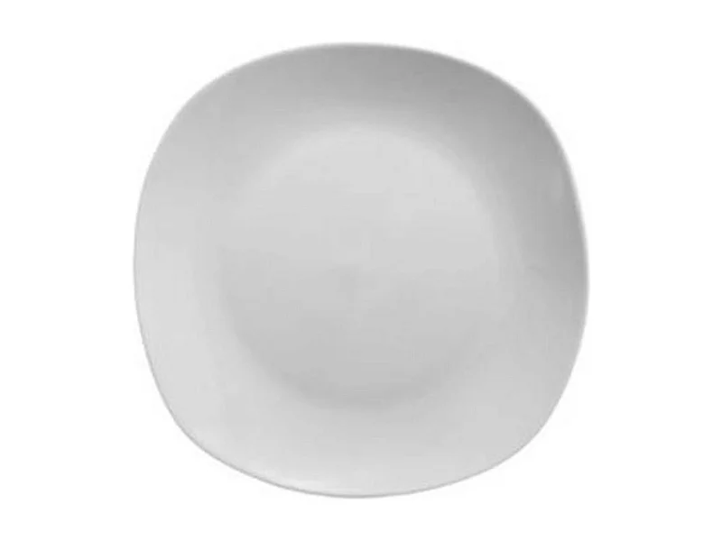 Lot de 6 Assiettes à Dessert "Plaza" 20cm Blanc