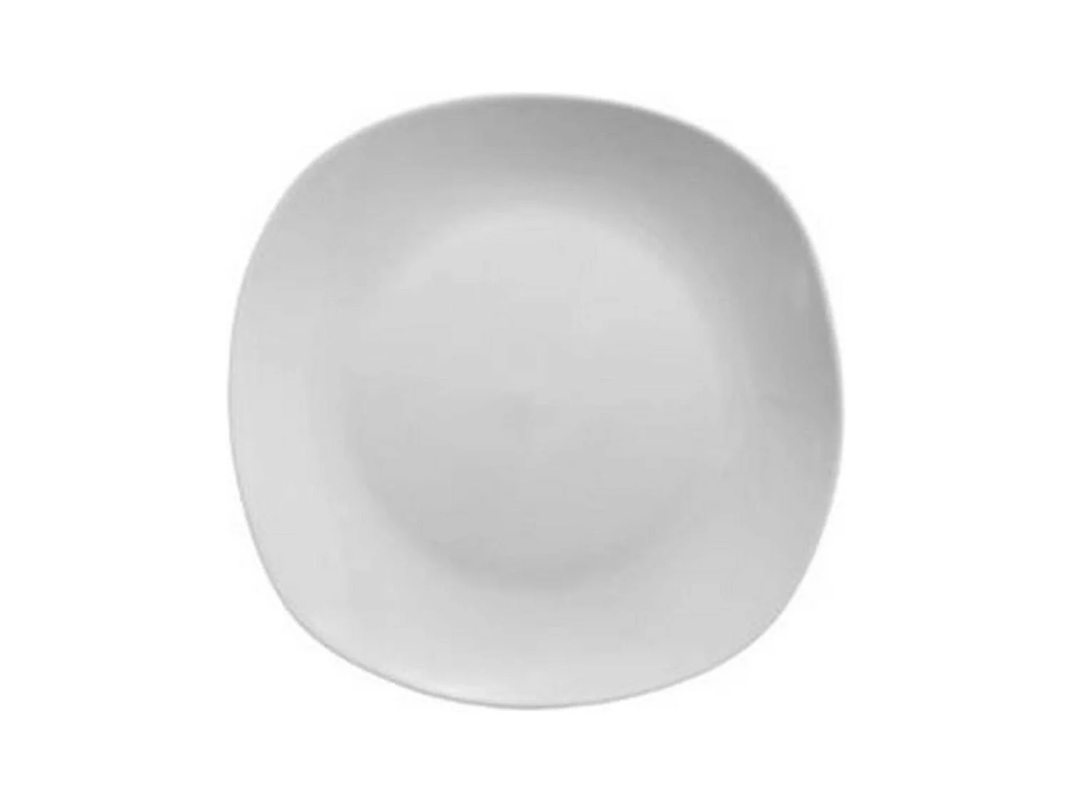 Lot de 6 Assiettes à Dessert "Plaza" 20cm Blanc