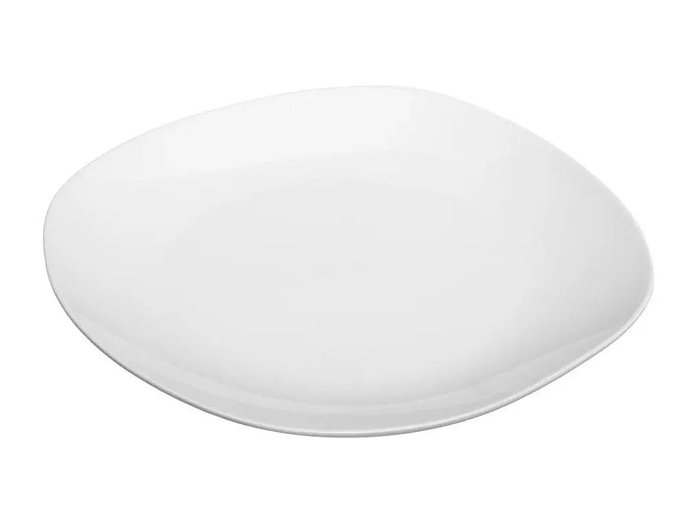 Lot de 6 Assiettes à Dessert "Plaza" 20cm Blanc