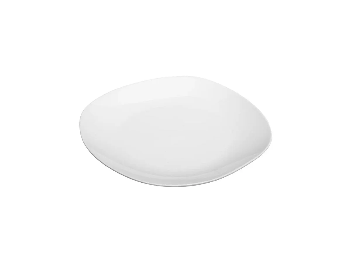 Lot de 6 Assiettes à Dessert "Plaza" 20cm Blanc