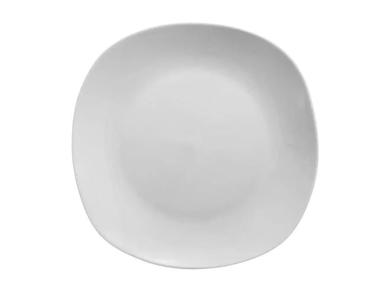 Lot de 6 Assiettes à Dessert "Plaza" 20cm Blanc