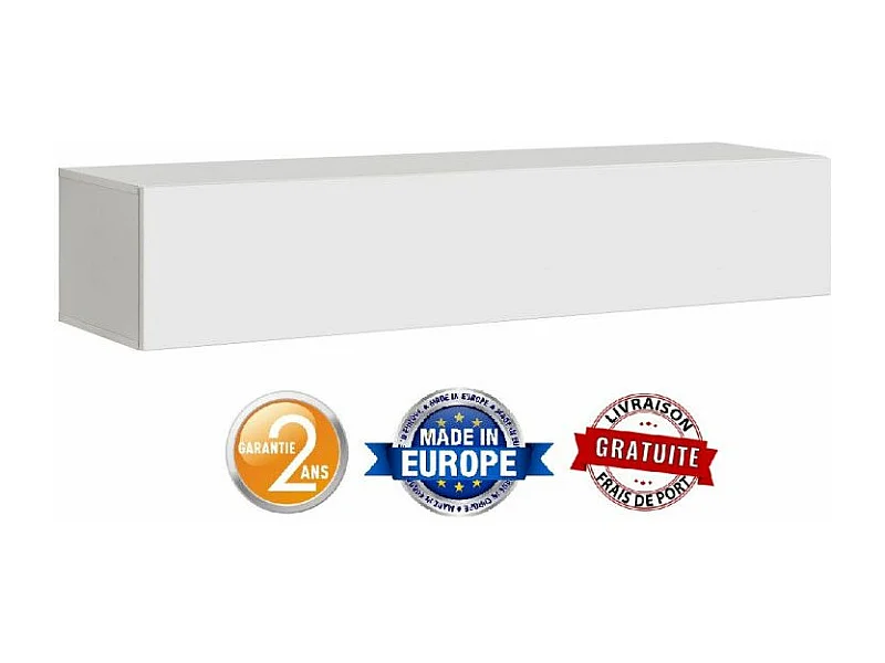 Bloc Mural Design "Fly" 160cm Blanc