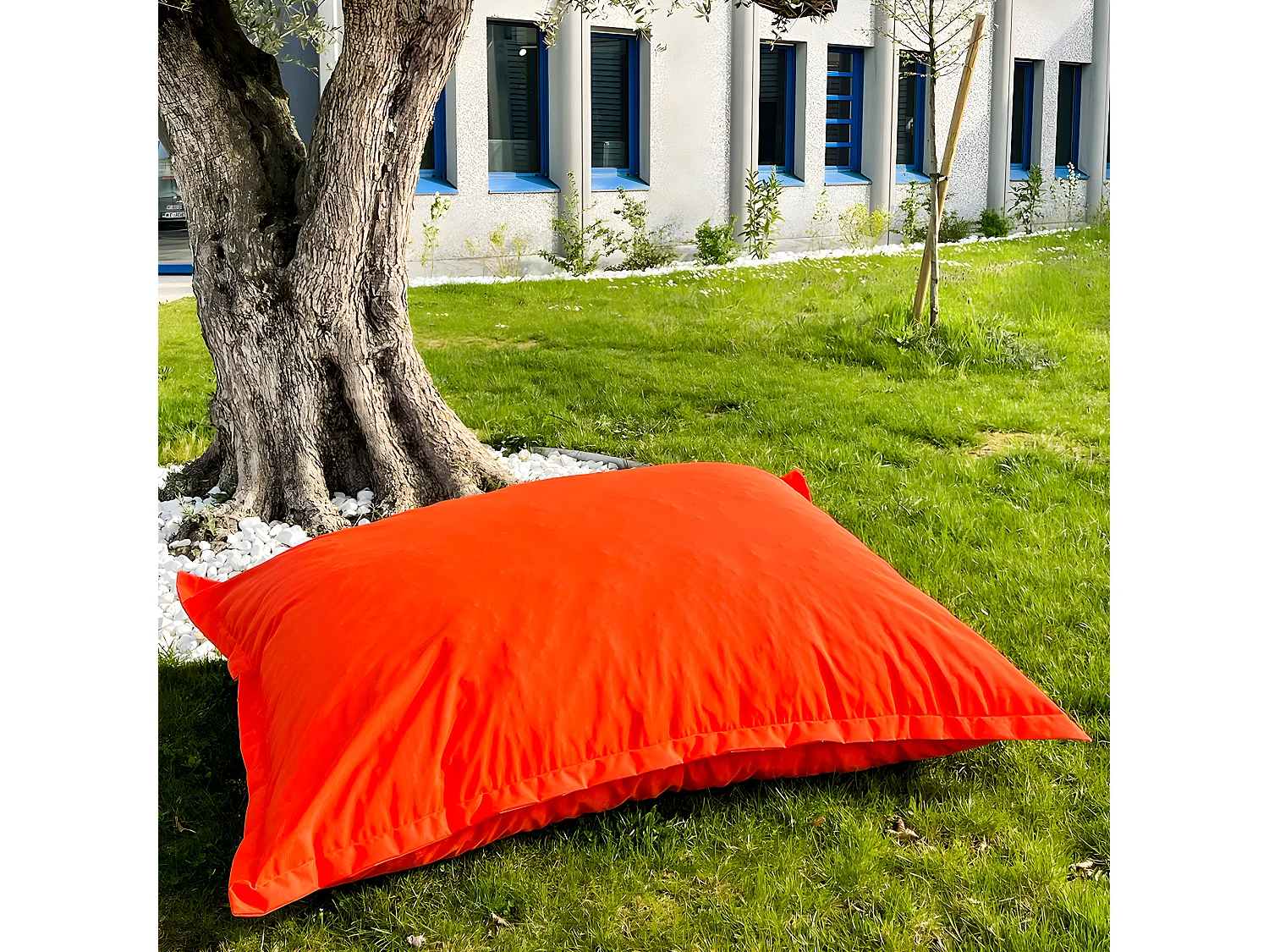 MATELAS POUR TOUS | Pouf Géant FLORIDA 100x140cm