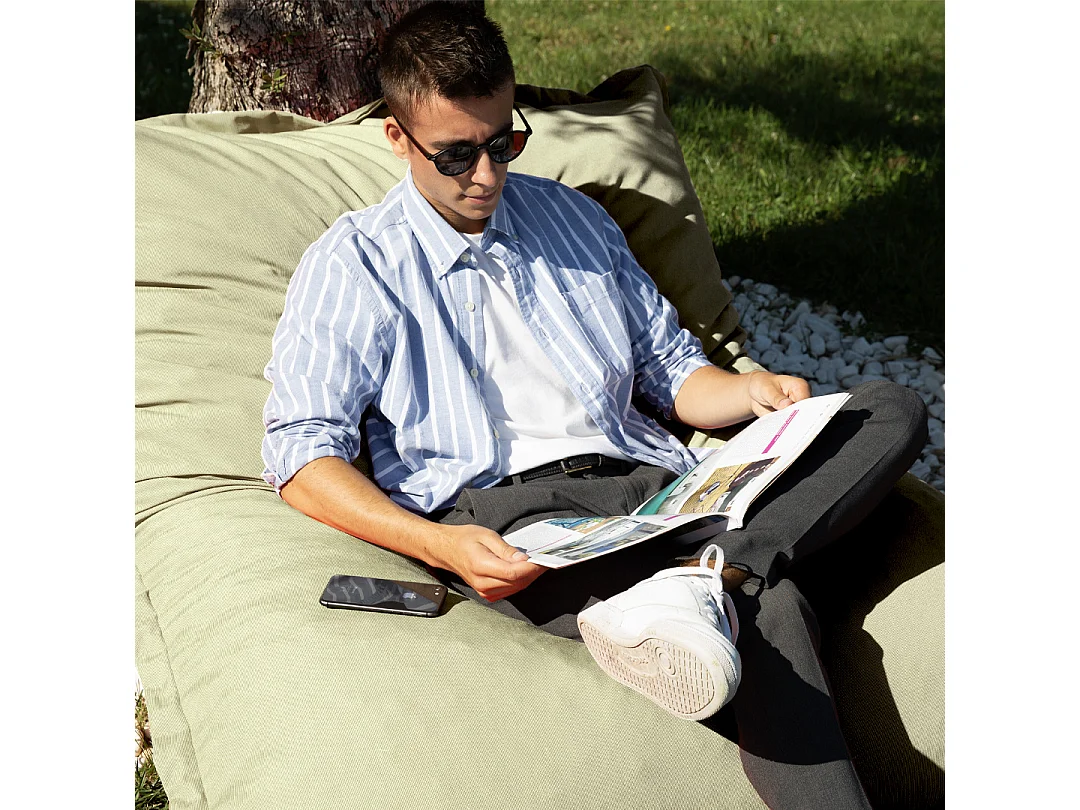 MATELAS POUR TOUS | Pouf Géant FLORIDA 100x140cm