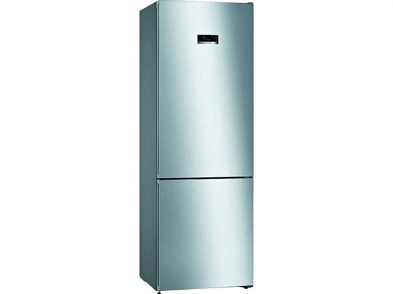 Bosch Serie 4 KGN49XLEA Frigorifero combinato da libera installazione 203 x 70 cm Metal look Classe E