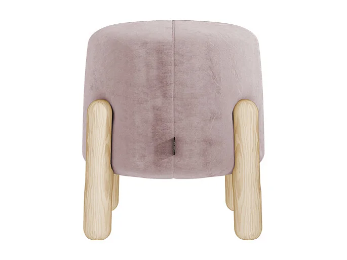 Taburete de madera - rosado - Levine