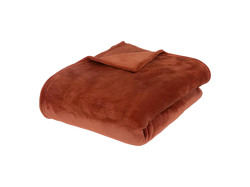 Couverture en flanelle, couverture polaire plaid couverture lit en polyester