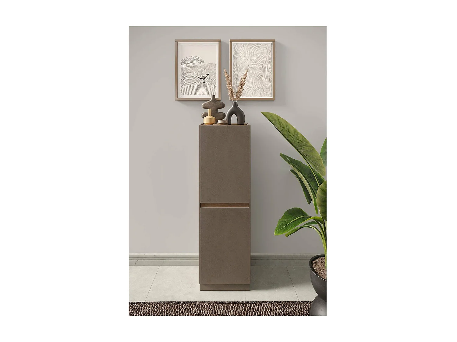 Colonne 2 portes H170 cm - Utopia