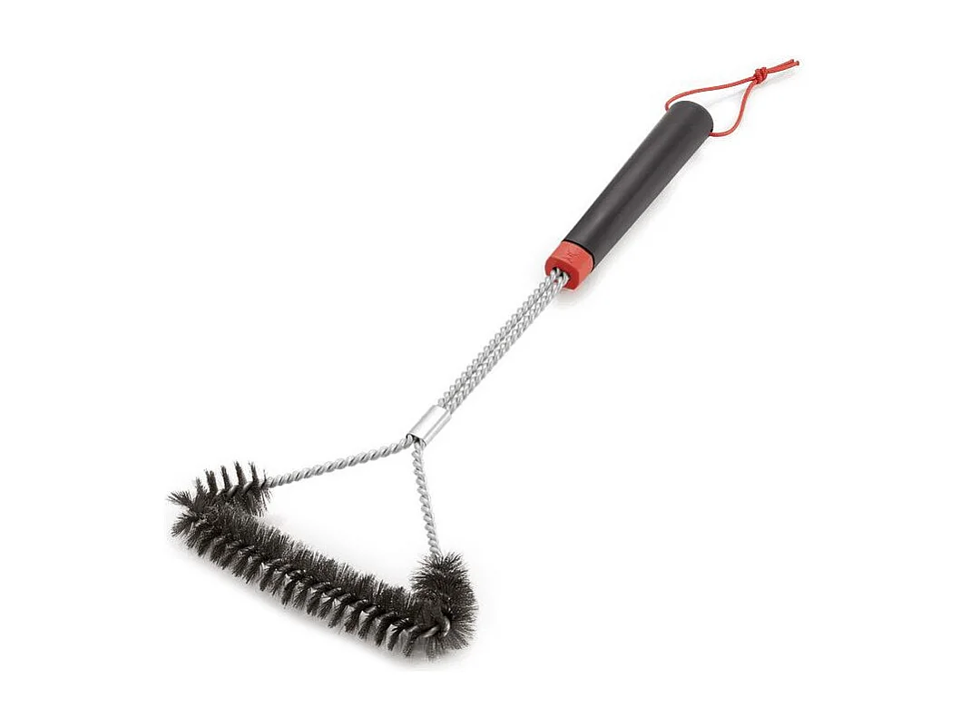 Brosse de nettoyage pour barbecue Weber à 3 faces 46cm
