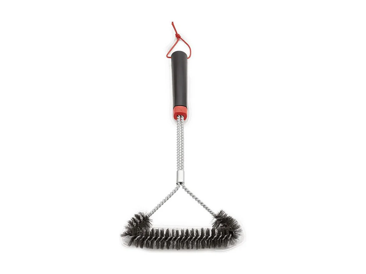 Brosse de nettoyage pour barbecue Weber à 3 faces 46cm