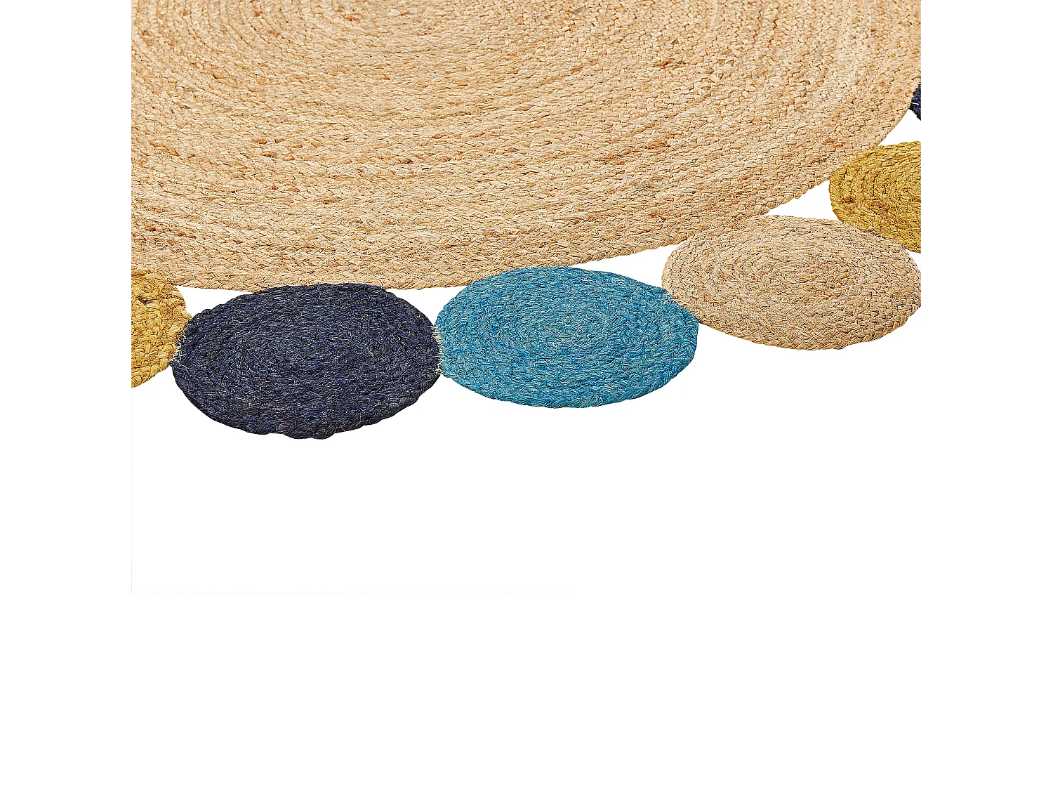 Tapis VOSTAN Multicolore ø 140 cm Jute