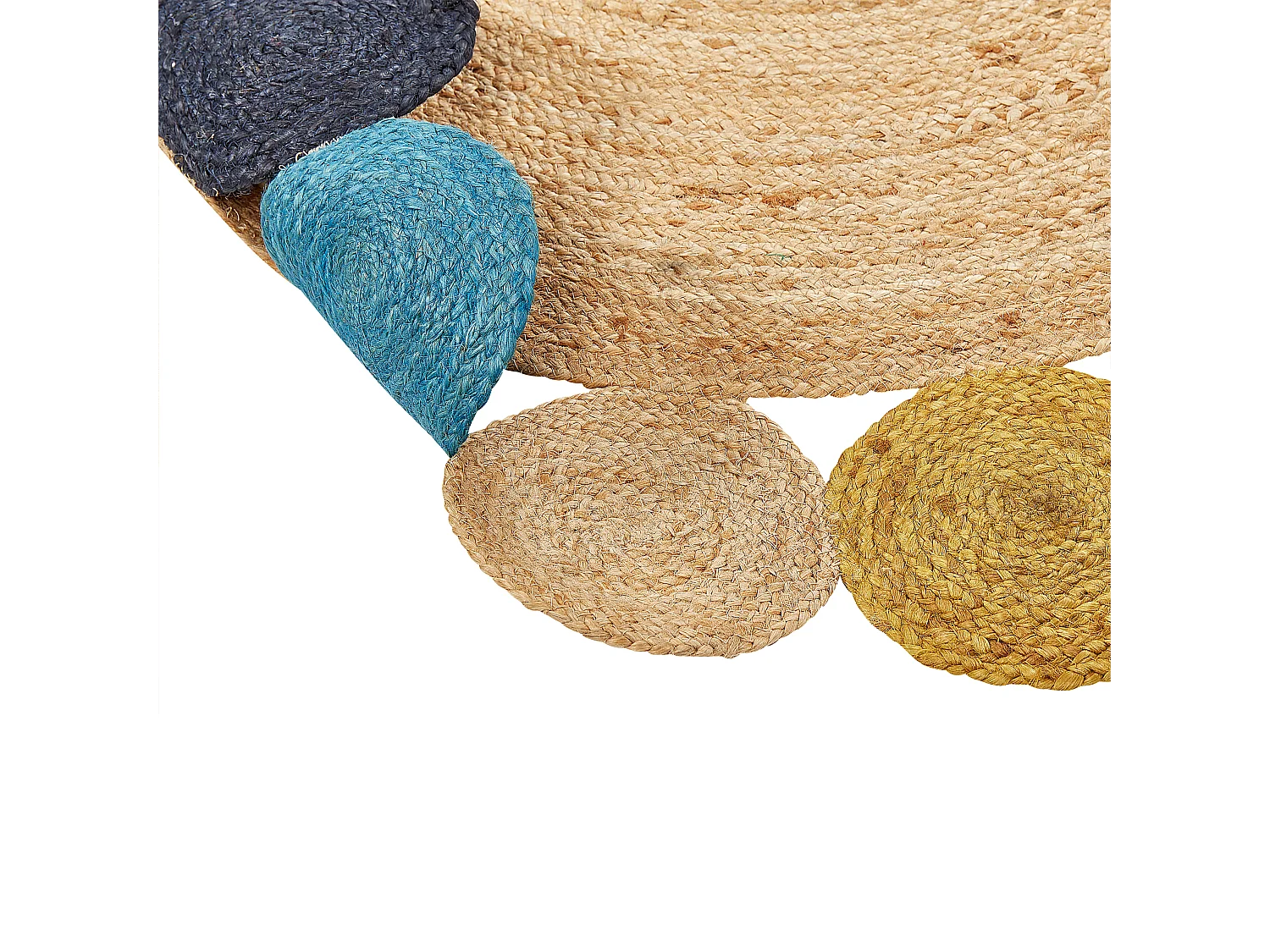 Tapis VOSTAN Multicolore ø 140 cm Jute