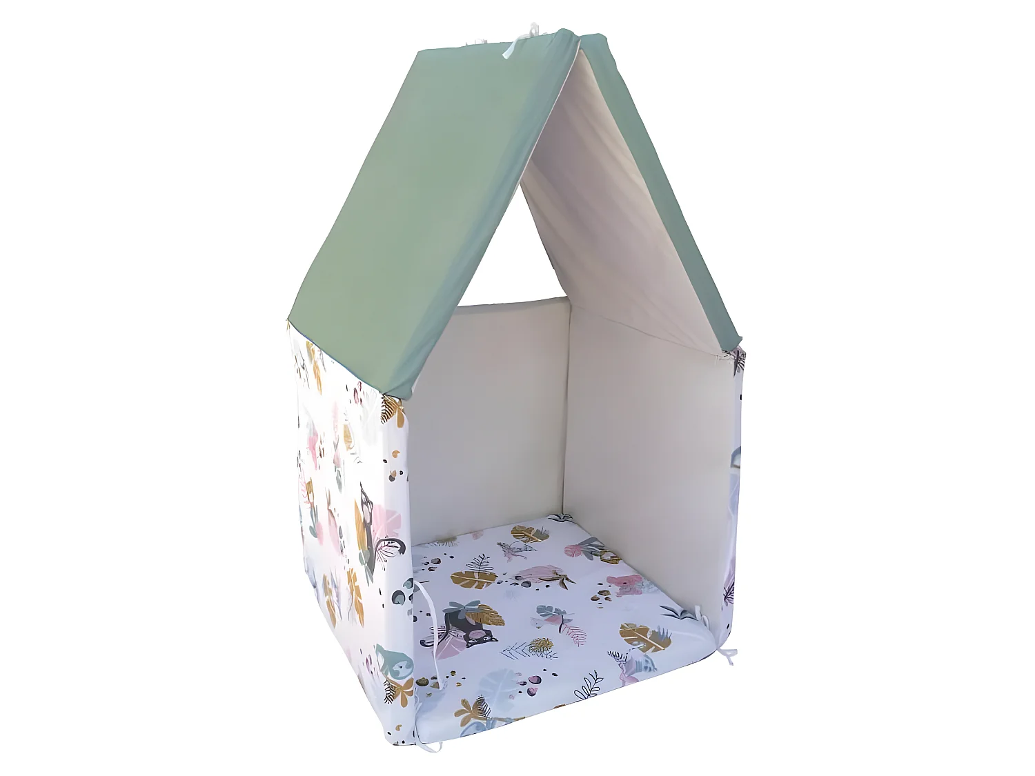 TINEO Maxi Tapis Malin Jungle Buddies 5 en 1 - Evolutif - Dehoussable - 180x200 cm - Nouvelle collection