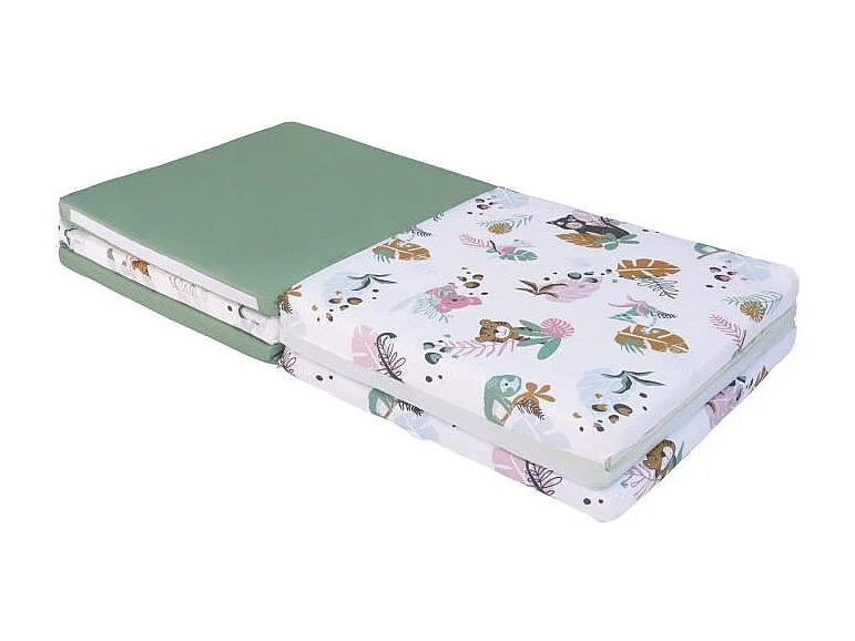 TINEO Maxi Tapis Malin Jungle Buddies 5 en 1 - Evolutif - Dehoussable - 180x200 cm - Nouvelle collection