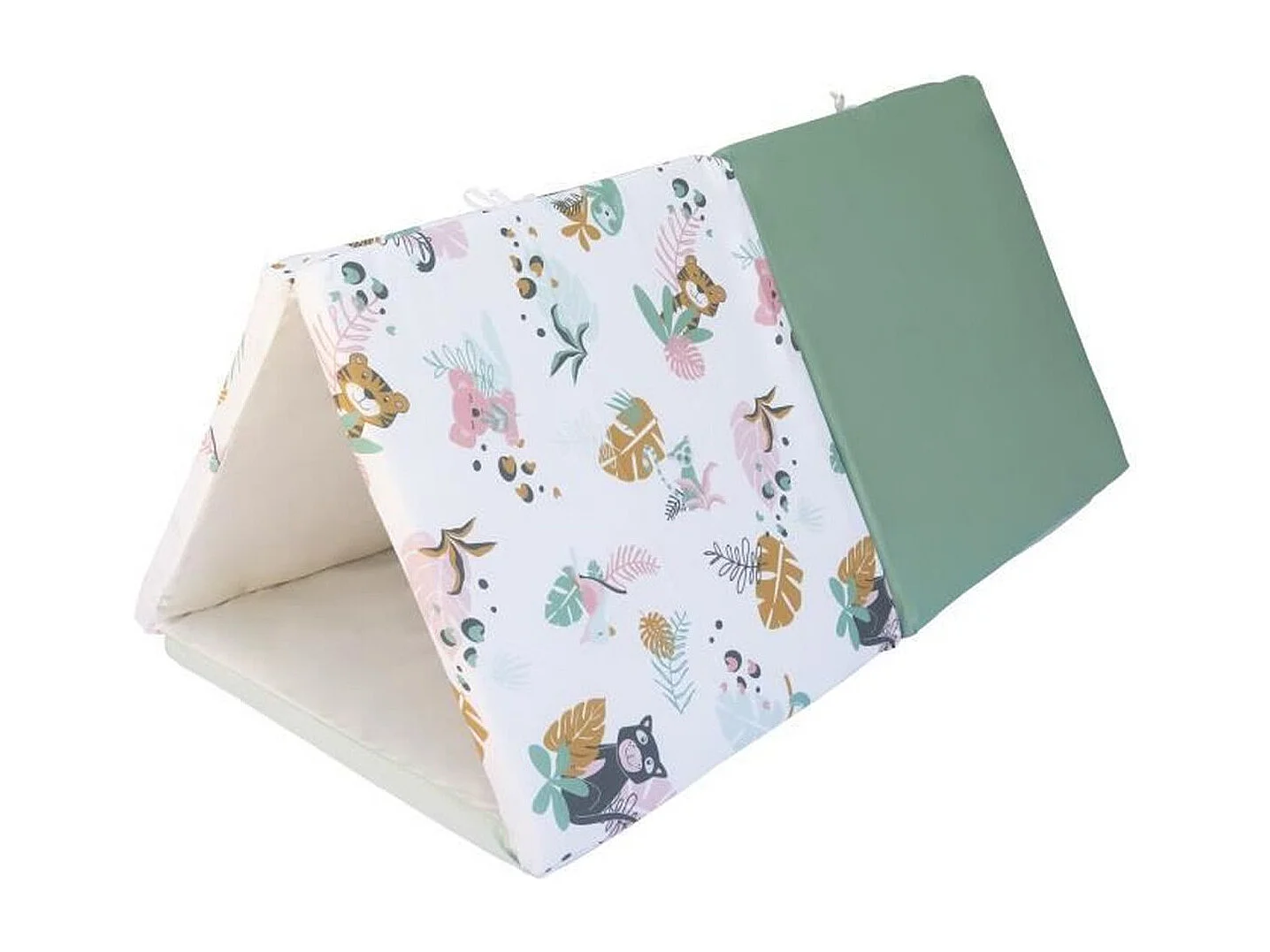 TINEO Maxi Tapis Malin Jungle Buddies 5 en 1 - Evolutif - Dehoussable - 180x200 cm - Nouvelle collection