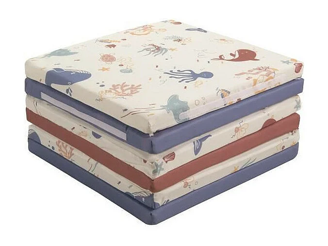 TINEO Maxi Tapis Malin Tresors de locean 5 en 1 - Evolutif - Dehoussable - 180x200 cm - Nouvelle collection