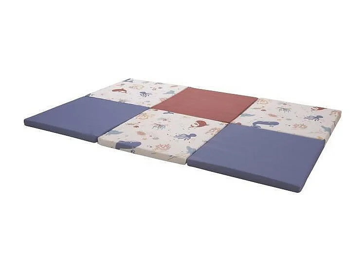 TINEO Maxi Tapis Malin Tresors de locean 5 en 1 - Evolutif - Dehoussable - 180x200 cm - Nouvelle collection